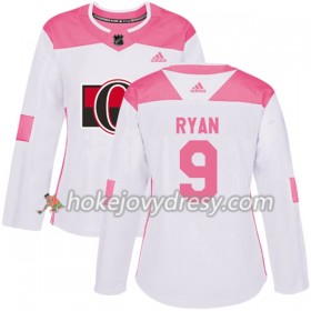Dámské Hokejový Dres Ottawa Senators Bobby Ryan 9 Bílá 2017-2018 Adidas Růžová Fashion Authentic